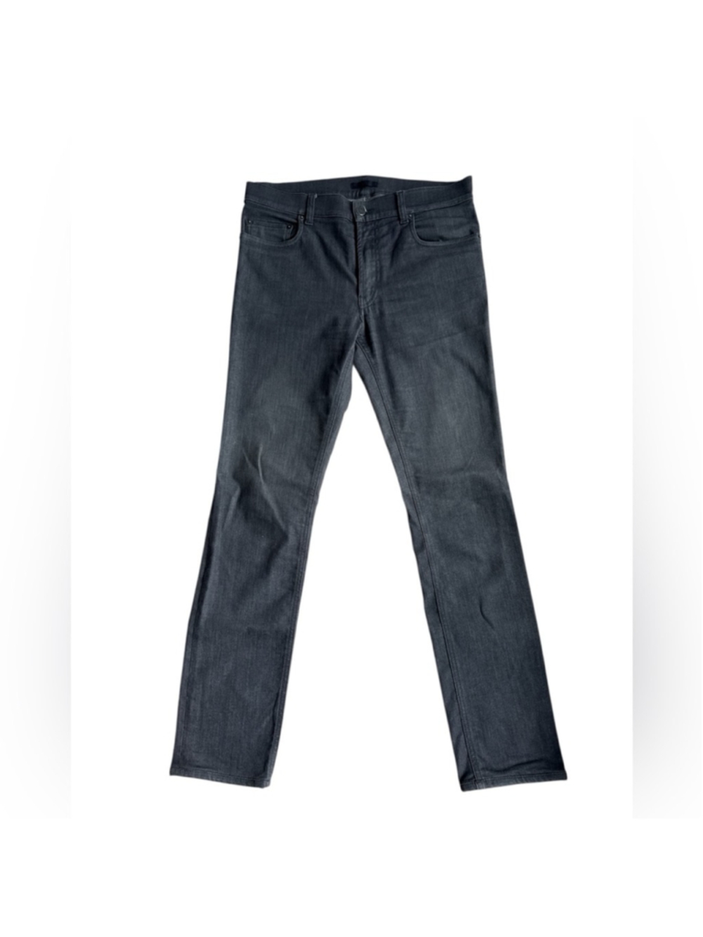 Prada Men's Classic Black Jeans Straight Leg Tight Fit Size 31 Italy